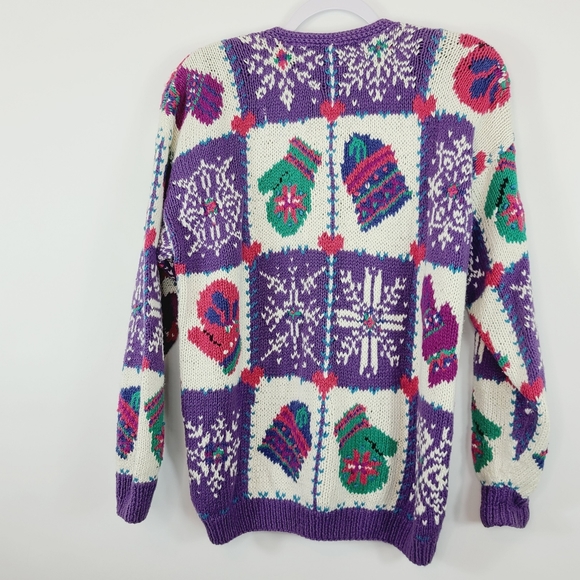 Signatures By Northern Isles Vtg Sweater XL - Picture 4 of 7
